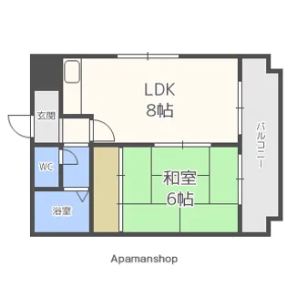 COSMO蓮井【3階】の間取り
