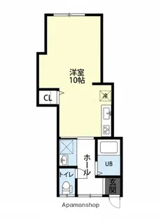 シャルマン西九条【1階】の間取り