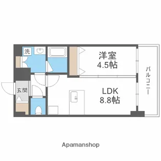 ベイサイドパークOSAKAノースレジデンシス【11階】の間取り
