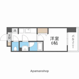 グランデ元町【8階】の間取り
