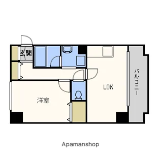コートダジュール【10階】の間取り