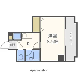 コートダジュール【10階】の間取り