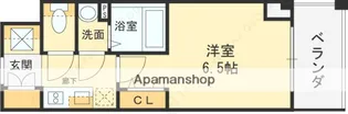 JMFレジデンス海老江【13階】の間取り
