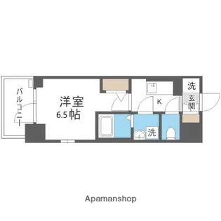 エスリード弁天町桜通レジデンス【9階】の間取り