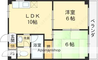 正岡マンション【3階】の間取り