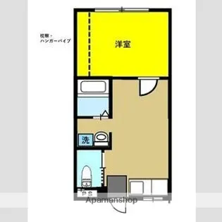 第一長谷ビル【4階】の間取り