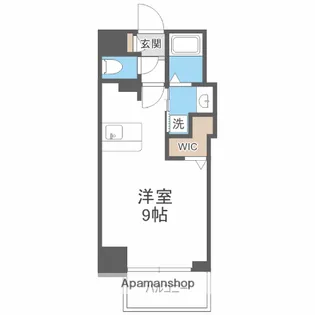 ホープ上新庄【3階】の間取り