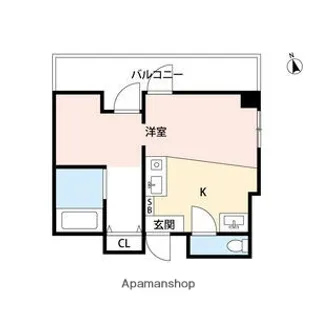 ロイヤル大今里【5階】の間取り