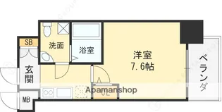 ARISTO扇町【5階】の間取り