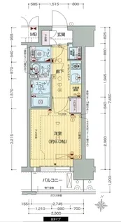 プレサンス新大阪コアシティ【3階】の間取り