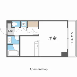 梅田東ユーリプラザ【4階】の間取り