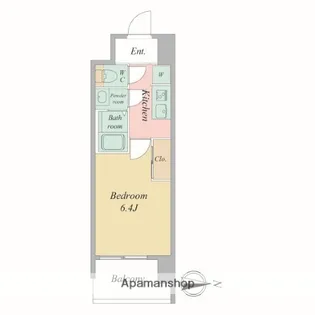 ブランシエスタ森ノ宮【10階】の間取り