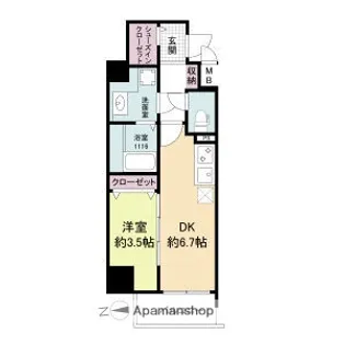 ソルテラス本庄西クレアスト【3階】の間取り