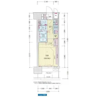 プレサンス西九条GATERISE【6階】の間取り