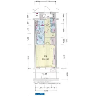 プレサンス西九条GATERISE【9階】の間取り