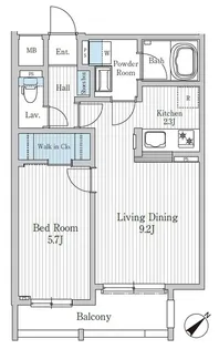 モクシオン大阪ベイ【3階】の間取り