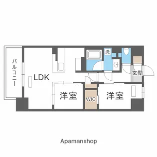 アーバネックス東梅田【8階】の間取り