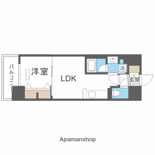 アーバネックス東梅田【8階】の間取り
