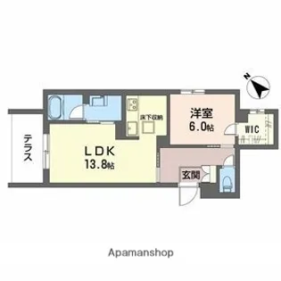 カヴァリエーレ【1階】の間取り