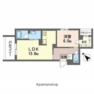 カヴァリエーレ【2階】の間取り