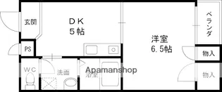 大阪府大阪市鶴見区安田3丁目【マンション】の間取り