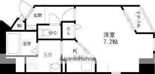 サンフレスカ福島【4階】の間取り