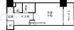 エステムコート梅田・リトリーヴ【3階】の間取り