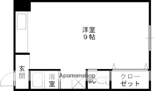 田中マンション【303号室】の間取り