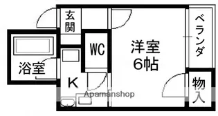 桂’STENROKU【302号室】の間取り