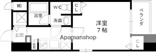 アーデン西天満【2階】の間取り