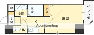 WOB UMEDA【2階】の間取り