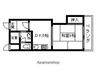 シャンティマサノ【5階】の間取り