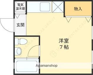 プロシード八戸ノ里【1階】の間取り