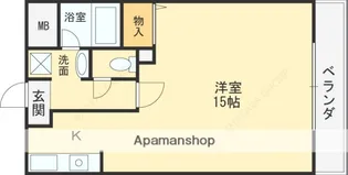 ブランチ613【2階】の間取り