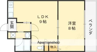 ブランチ613【3階】の間取り