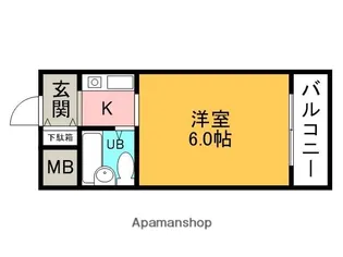 アーク上ノ島【1階】の間取り