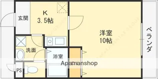 デルフコート【2階】の間取り