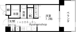兵庫県尼崎市南塚口町7丁目【マンション】の間取り