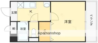 大阪府堺市中区深井沢町【マンション】の間取り