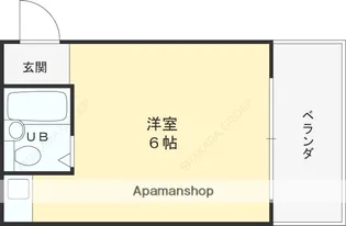レジデンシア甲東園【3階】の間取り