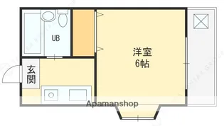 ナンソーハイツ【304号室】の間取り