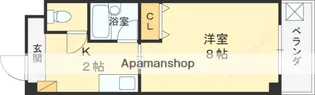 バンフォーレスミダ【2階】の間取り