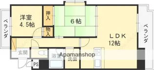 ツール・ド・オルフェ【2階】の間取り