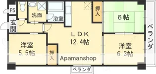 ニュープリーメル【9階】の間取り