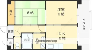 ハイムエクシヴ【2階】の間取り