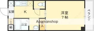 EPOCH昭和町【1階】の間取り