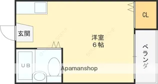 エホールⅢ【201号室】の間取り