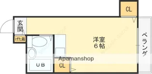 エレメント原宿【407号室】の間取り