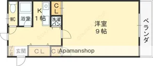 ザ・タワーハウス【301号室】の間取り