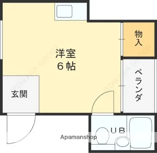 エスペランサ布市【2階】の間取り
